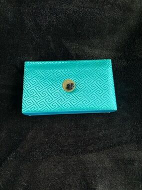 Turquoise, silk/satin gift set